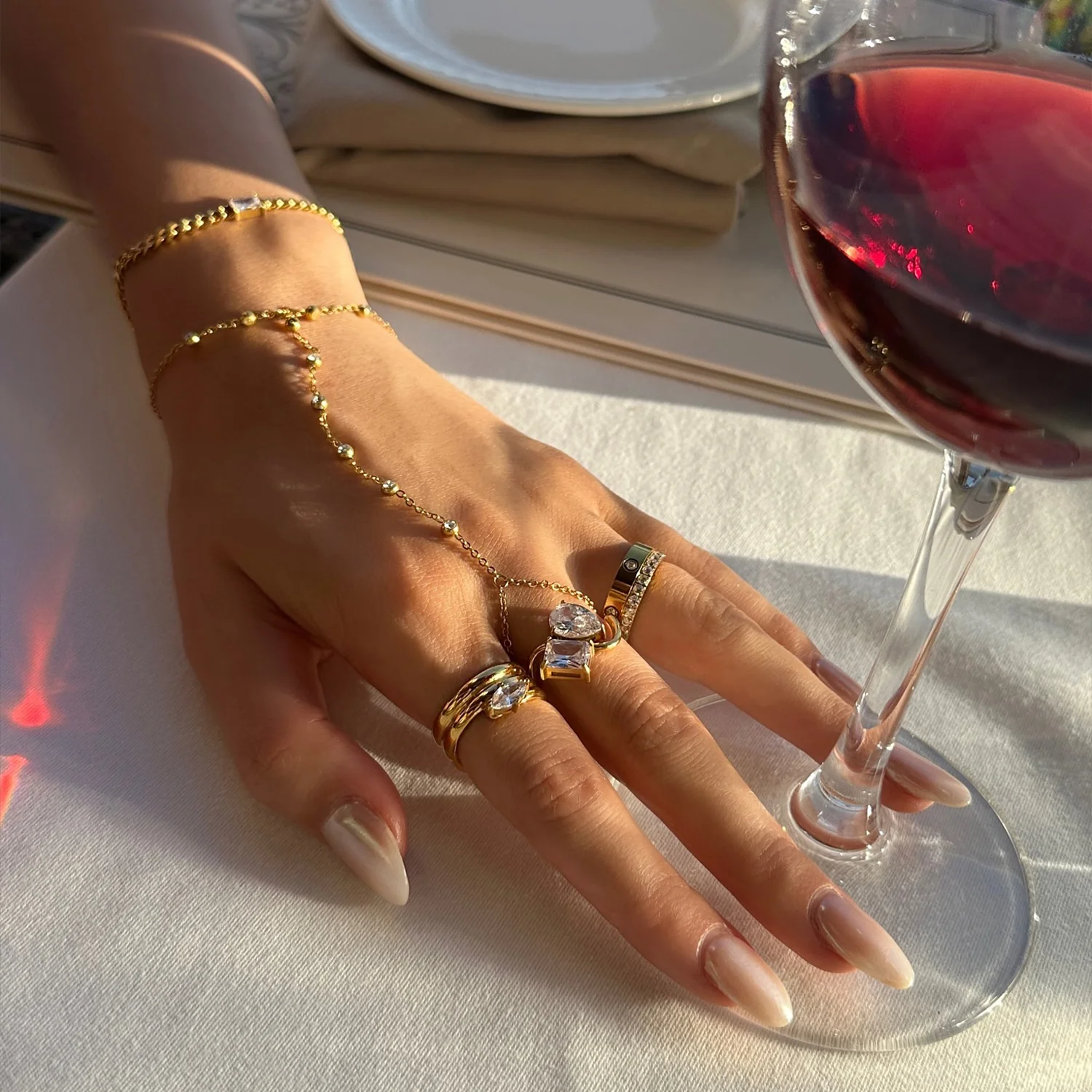 Amoura Hand Chain - Image 4