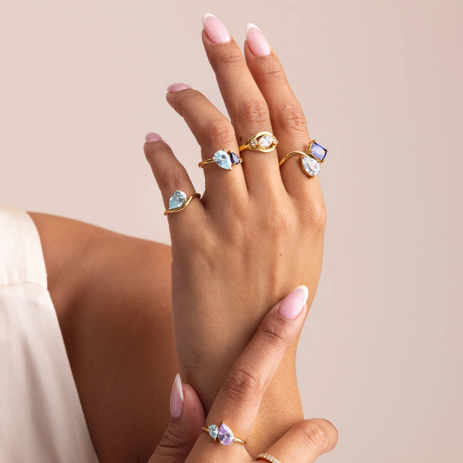 Pia Birthstone Ring - Image 2