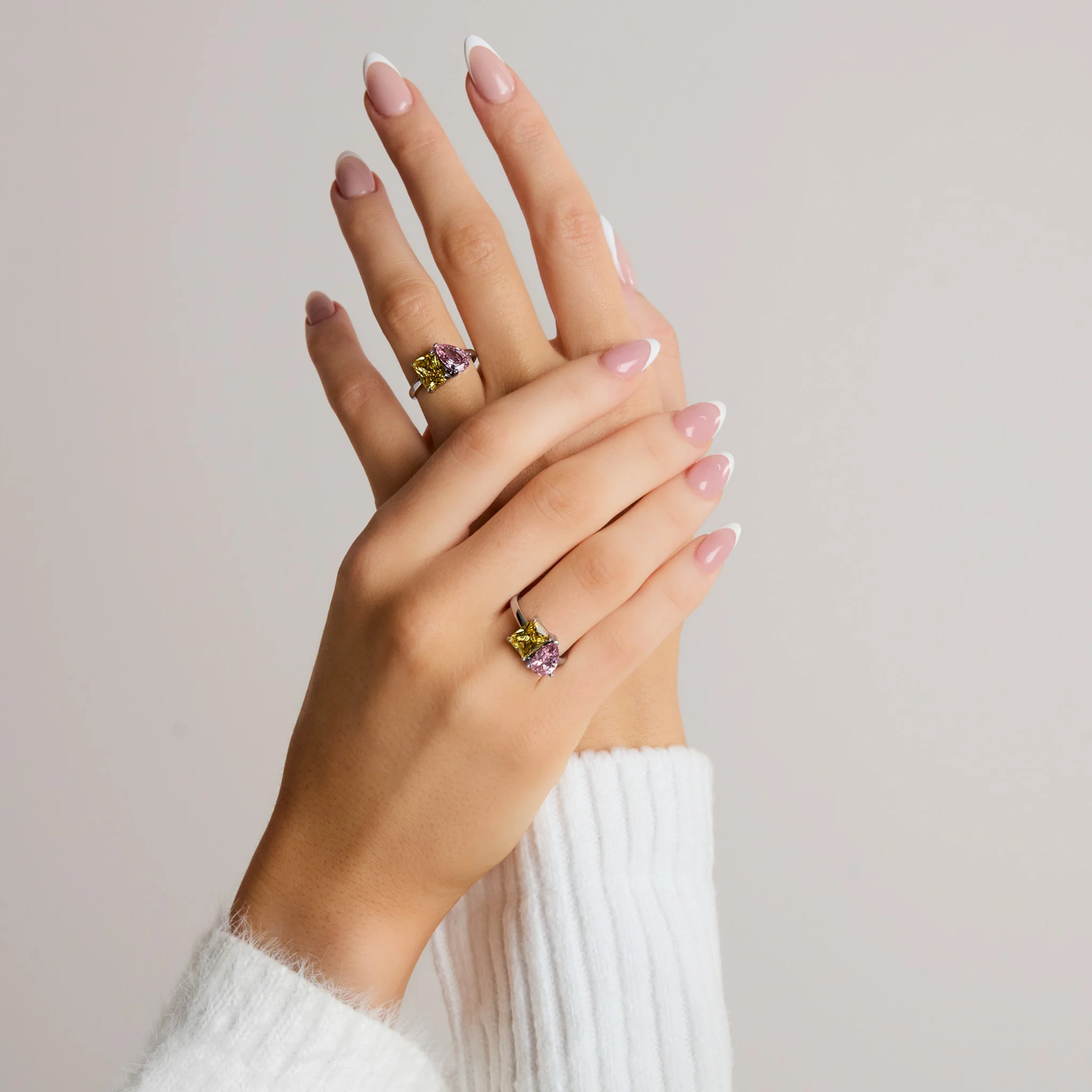 Toi Et Moi Birthstone Ring - Image 2